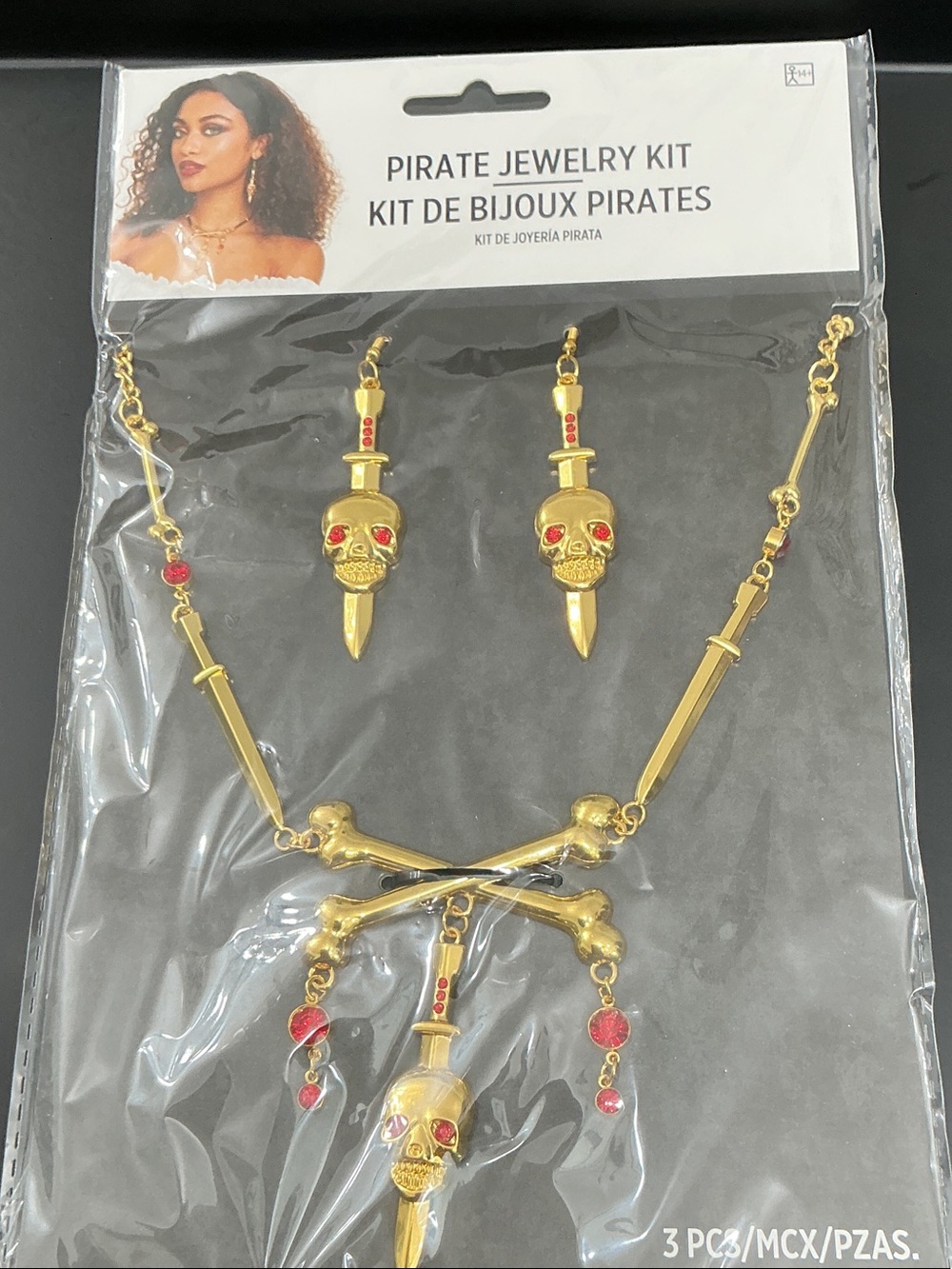 Halloween Pirate Jewelry Kit NIP